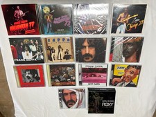 FRANK ZAPPA + MOTHERS HUGE CD LOT + 1973 ROXY BOX SET Most still sealed picture