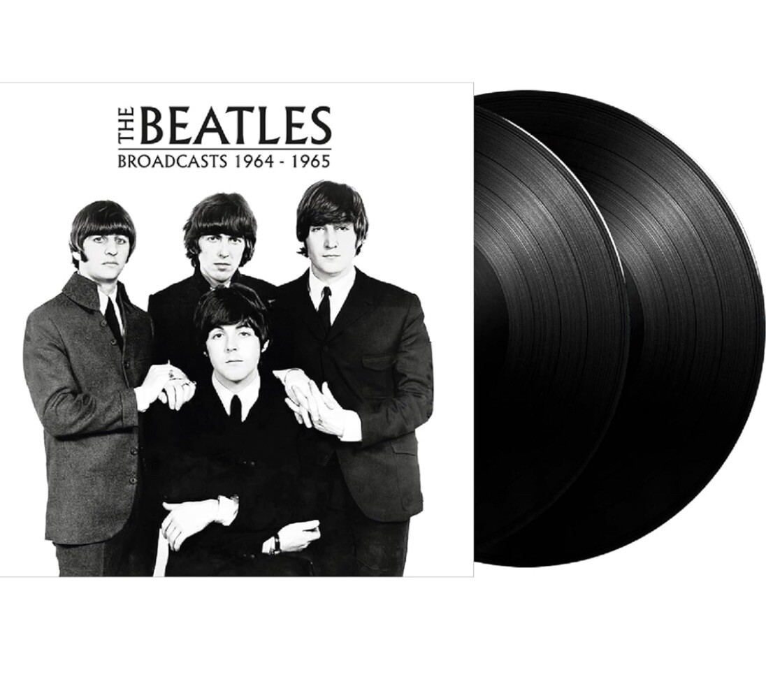 The Beatles 1964-1965 Broadcasts 2LP Limited Edition Black Vinyl LP Gatefold NEW