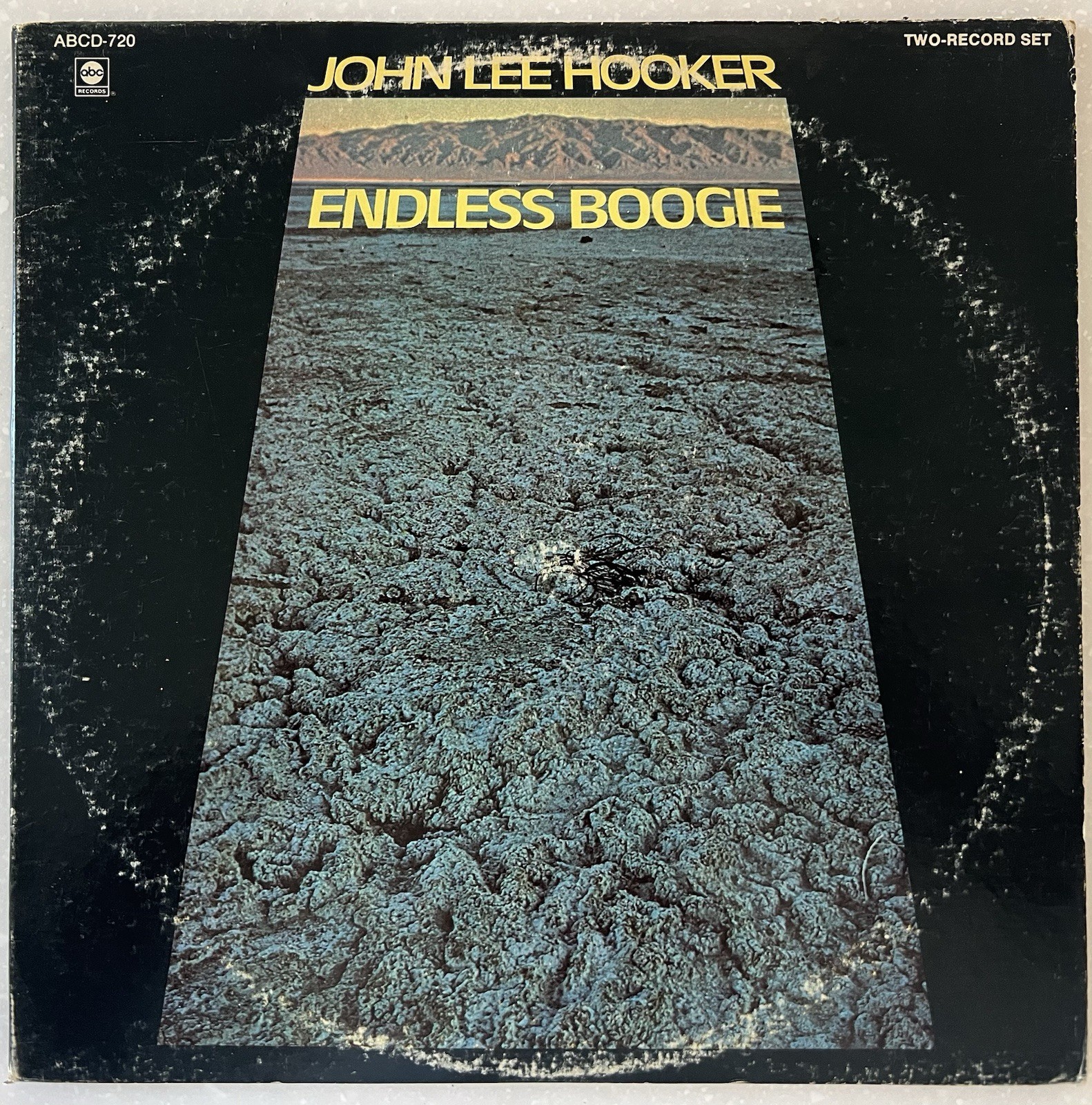 JOHN LEE HOOKER ENDLESS BOOGIE ABCD-720 DOUBLE RECORD LP VINYL  ALBUM