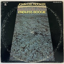 JOHN LEE HOOKER ENDLESS BOOGIE ABCD-720 DOUBLE RECORD LP VINYL  ALBUM picture