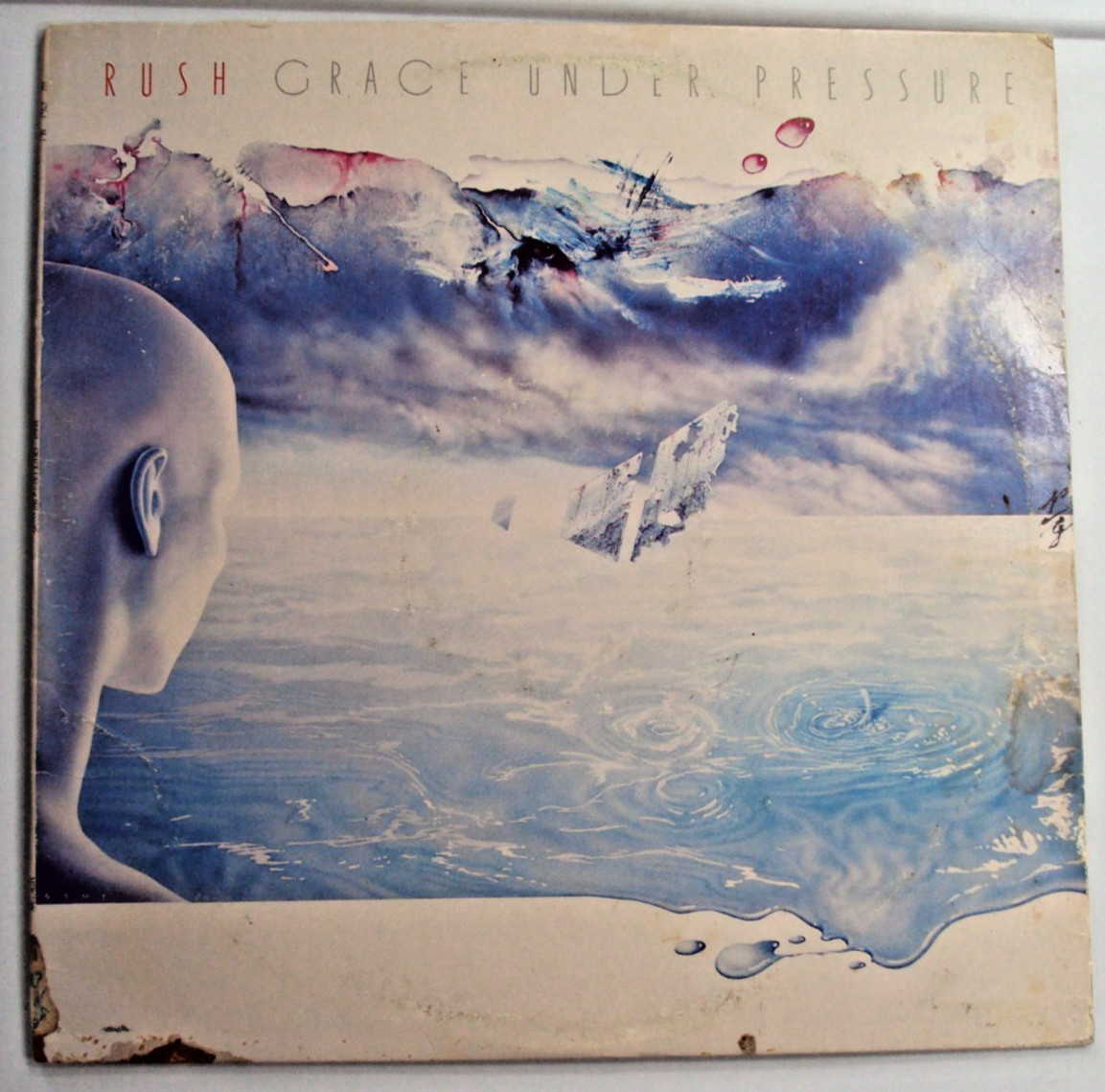 Rush - Grace Under Pressure  (1984 US  vinyl LP) Used, Tested, Free S/H