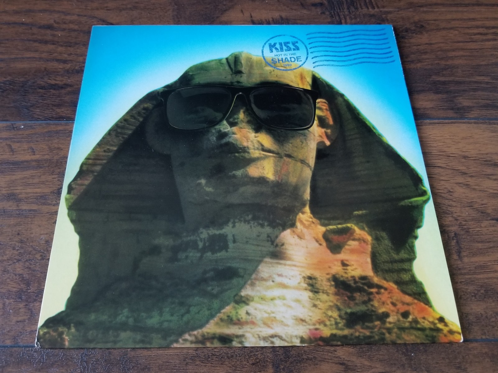 KISS Hot In The Shade Vinyl LP Germany 1989 Vertigo 842 107-1