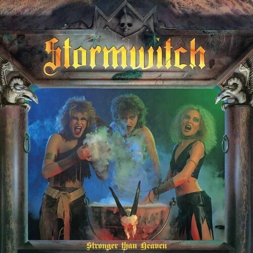Stormwitch - Stronger Than Heaven - Blue/yellow [New Vinyl LP] Blue, Colored Vin