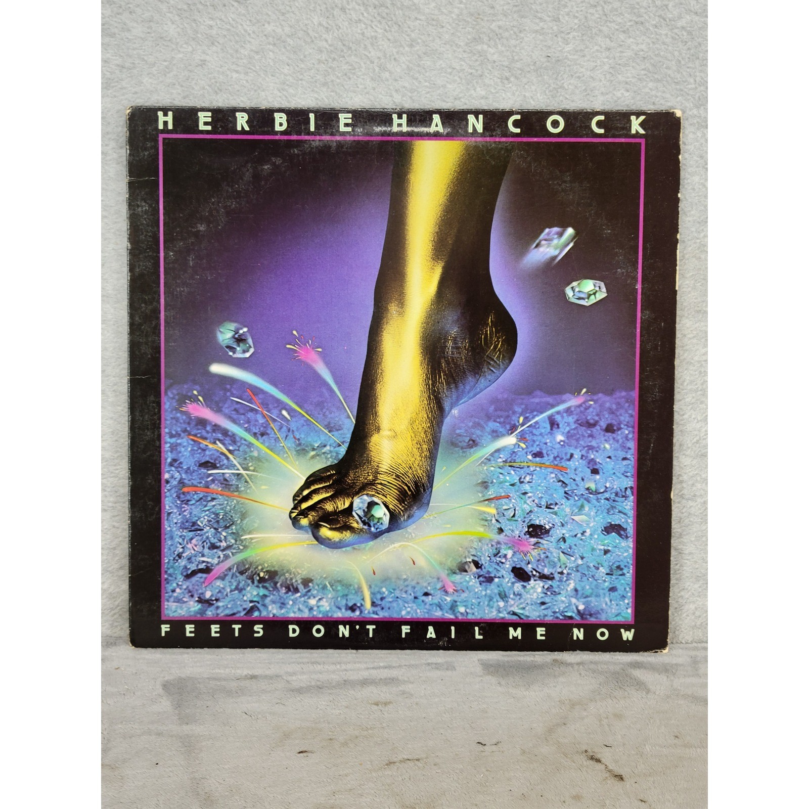 Vintage Herbie Hancock Feets Don\'t Fail Me Now Vinyl LP 12\