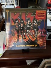 KISS - Destroys Anaheim 76. Sealed Vinyl. picture