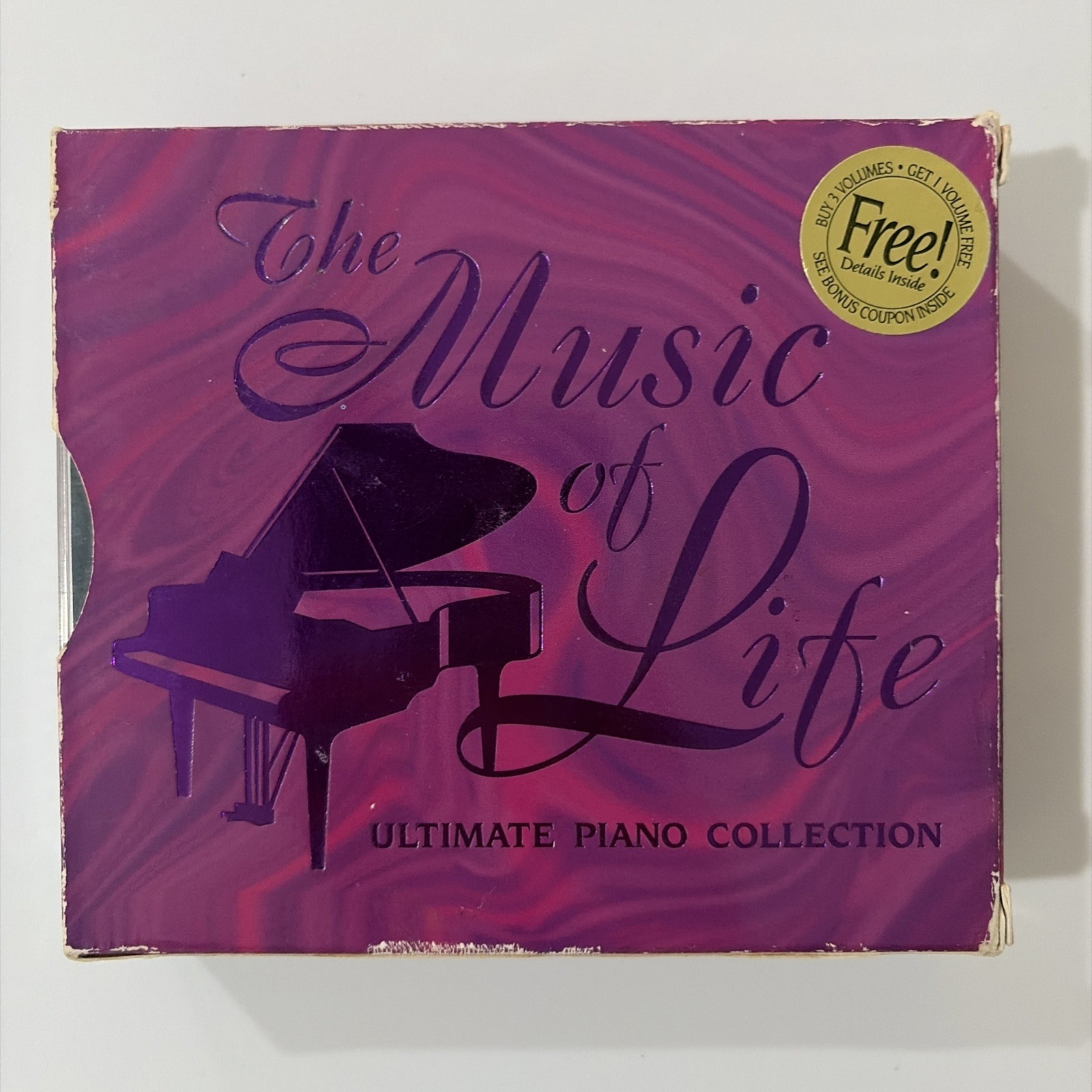 The Music of Life: Ultimate Piano Collection Sealed New 3 CD Box Set