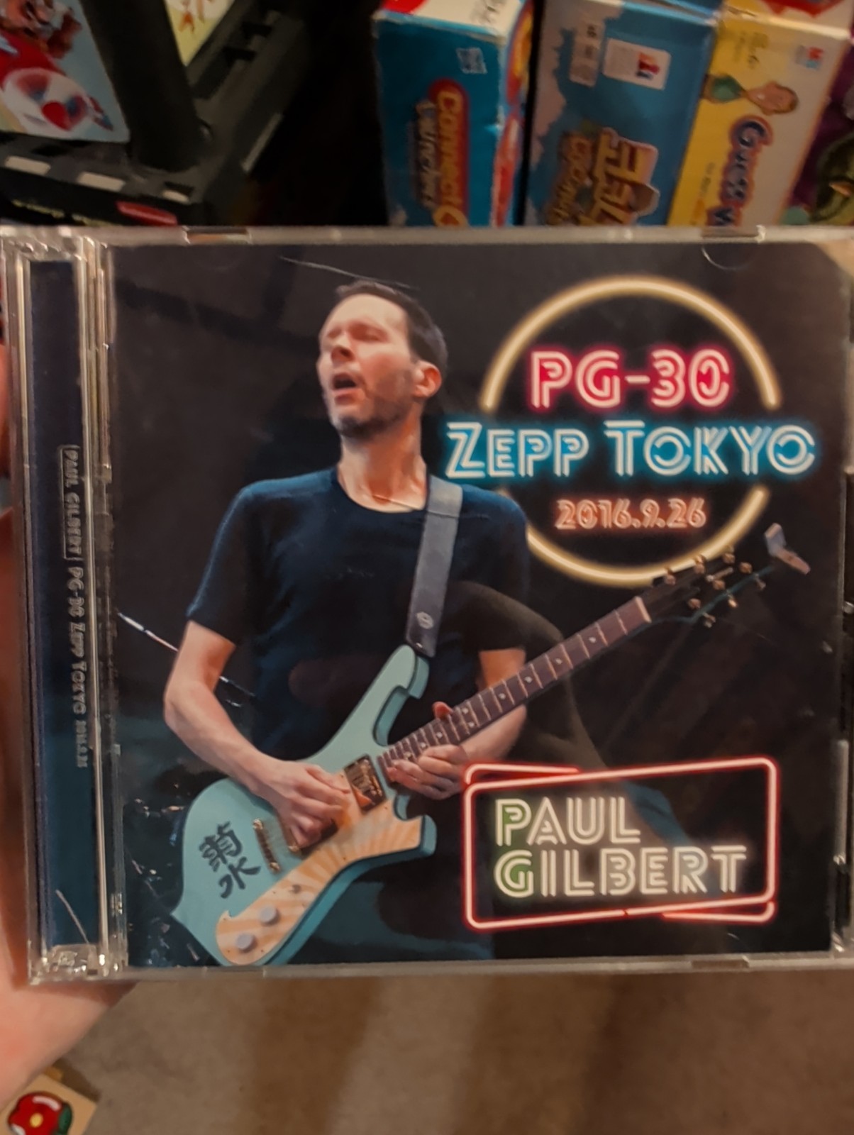 Paul Gilbert PG-30 Live at Zepp Tokyo 2016 2 CD Japanese Import