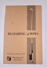 Vintage Music Re-Hairing of Bows Max Möller picture