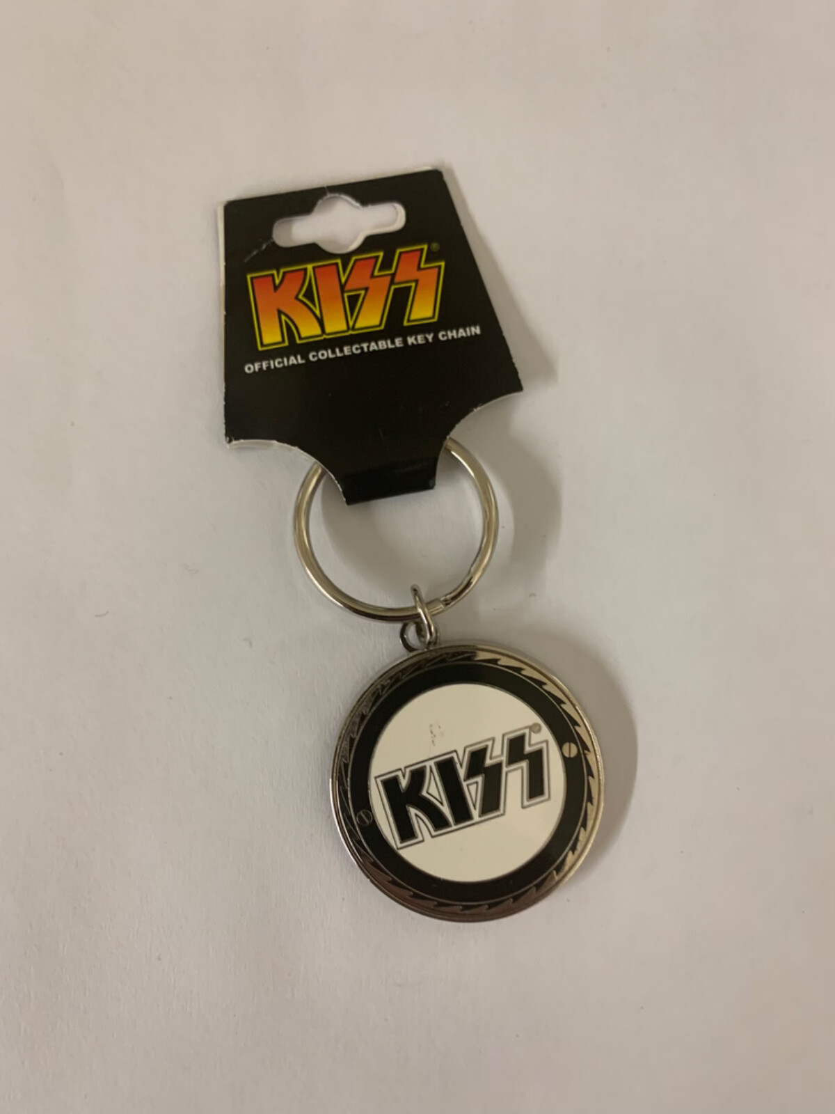 Kiss Buzzsaw Logo High Quality Metal Key Ring Officially Licensed