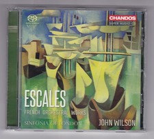 John Wilson French Orchestral Works ESCALES SINFONIA OF LONDON CD MINT/NM  picture