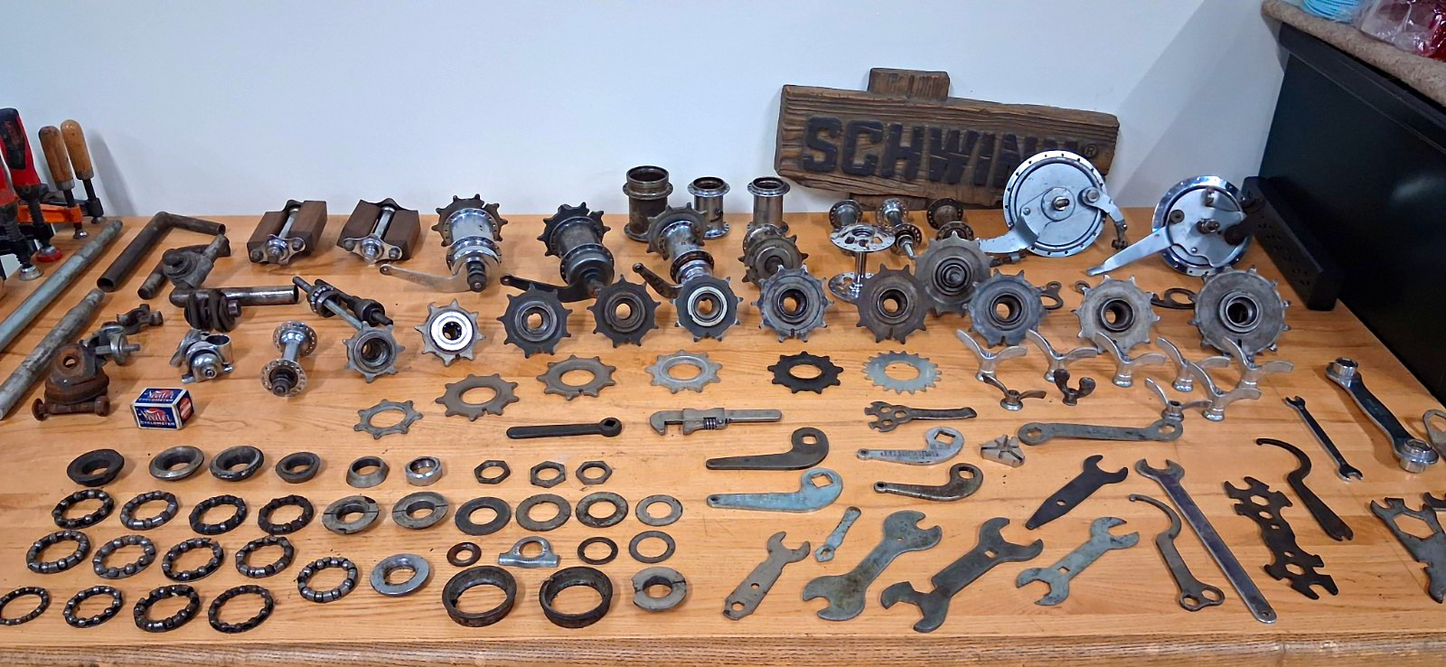 *Antique Bicycle Parts Lot*