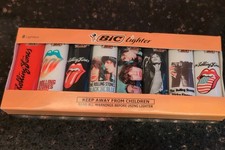 Rolling Stones 8 Pack Lighters Brand New  picture