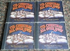 LOT OF 4 It’s Christmas All Over Town CDs The Hearthside Caroleers NEW SEALED picture