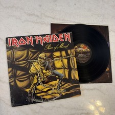 Iron Maiden Piece of Mind Original Press 1983 Vinyl Lp Rare Vintage St-12274 picture