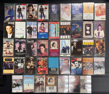 HUGE VINTAGE CASSETTE TAPE LOT OF 43 COUNTRY MIXED JUDDS TRITT GILL VAN SHELTON picture