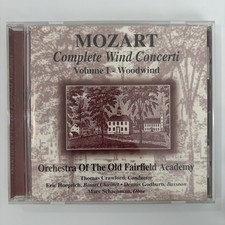 Mozart Complete Wind Concerti, Vol. 1 Woodwind CD 1996 Classical picture
