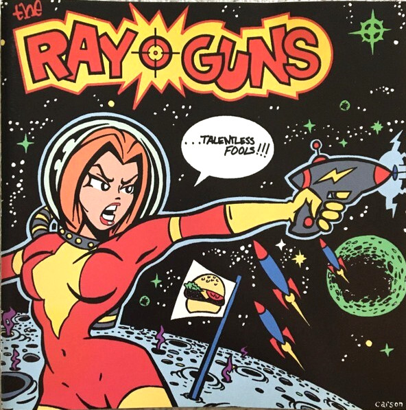The Ray-Guns - Talentless Fools 2001 CD Tomato Head Records Punk Ska Music NEW