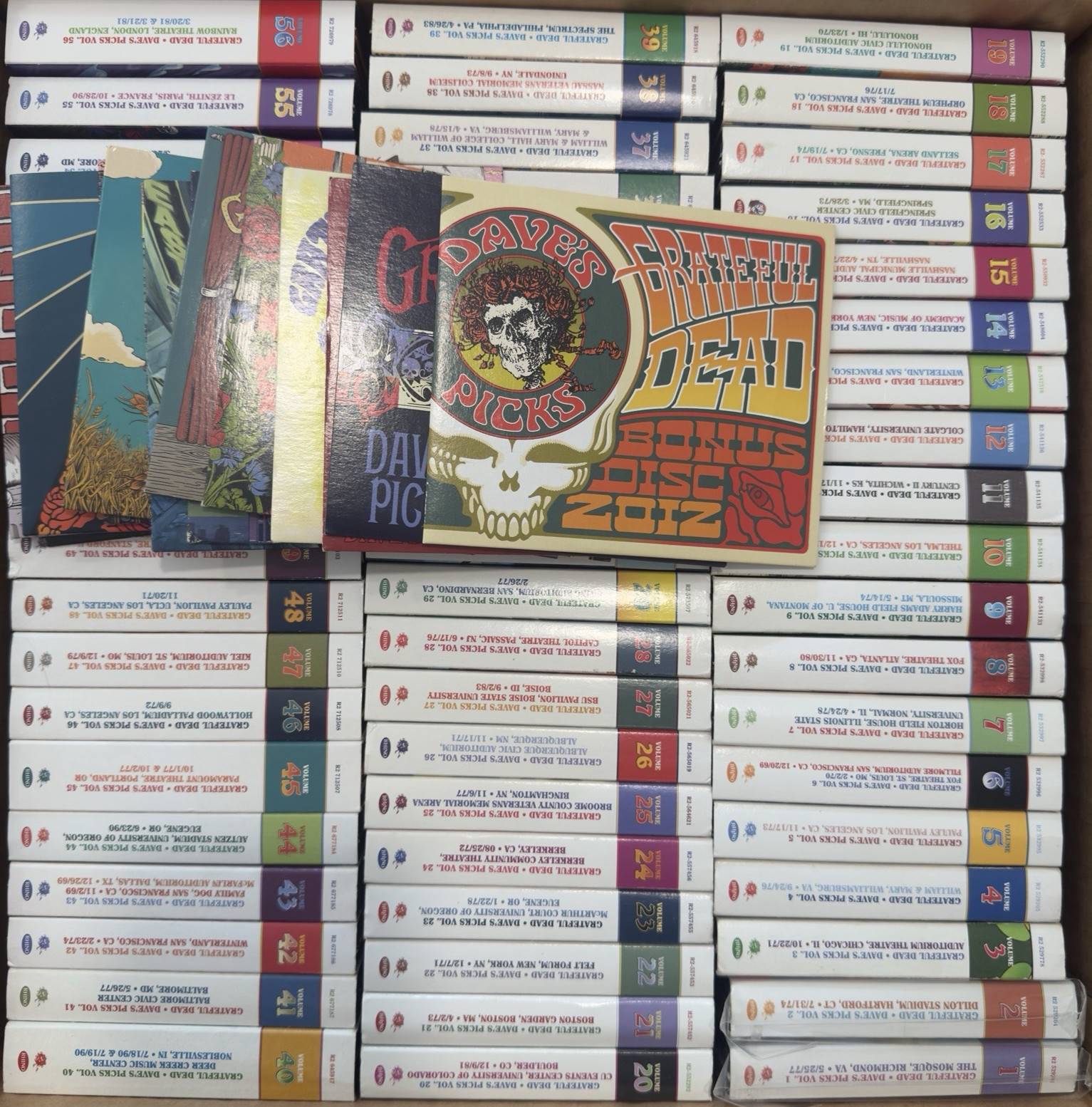 Grateful Dead Dave's Picks complete set 1 - 56 with all Bonus Discs FREE US SHIP