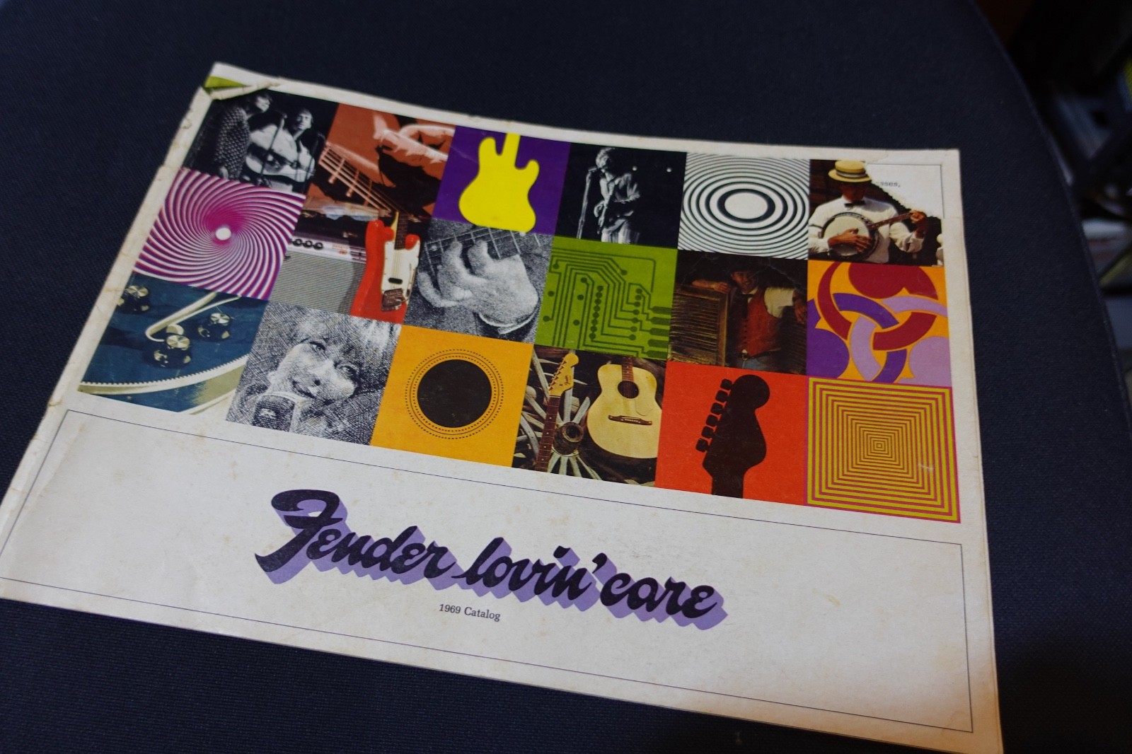 Fender 1969 full catalog, guitar, bass, acoustic, steel, etc