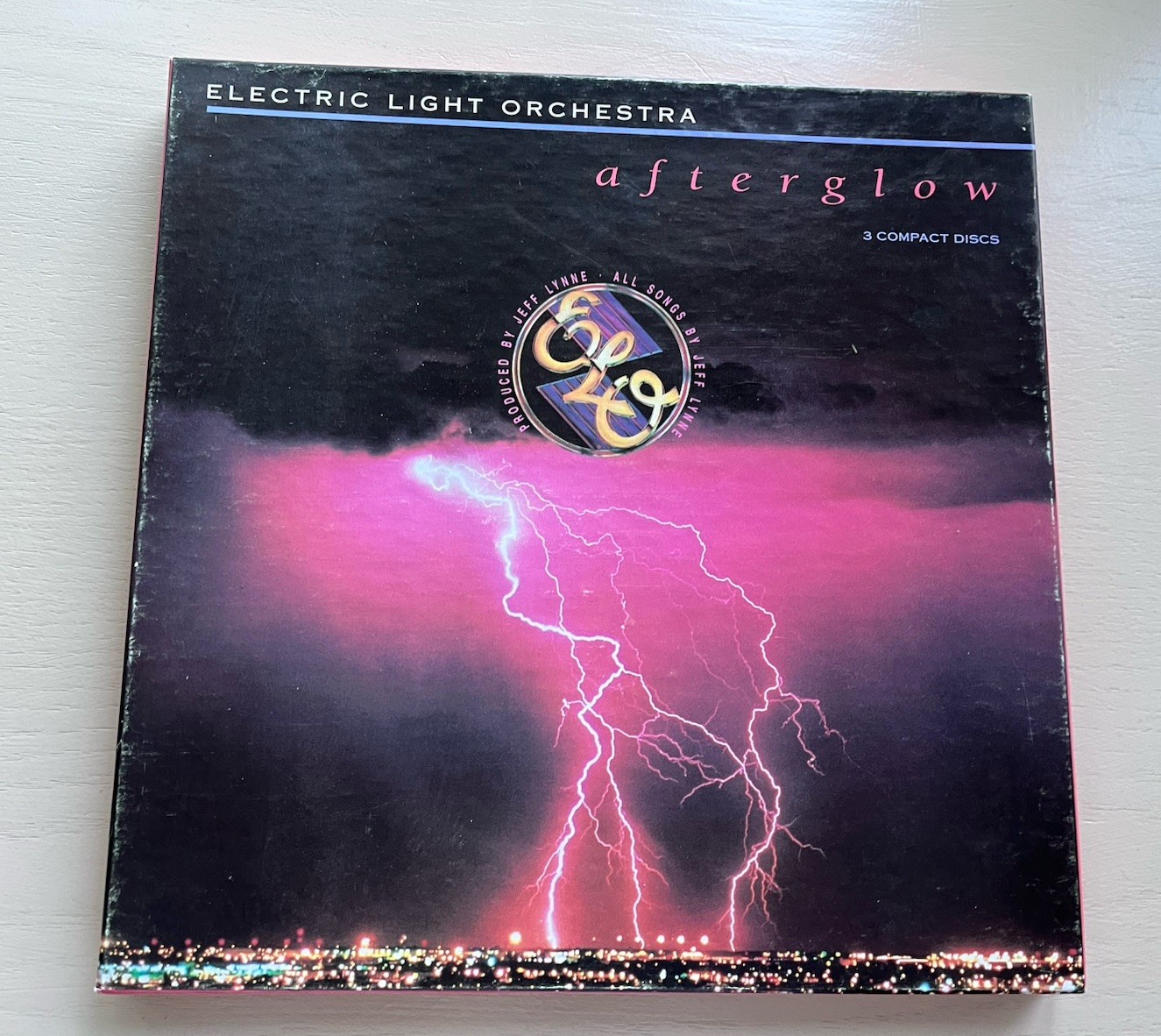 Electric Light Orchestra Afterglow Disc 3 CD Set 1990 Epic Records W/booklet
