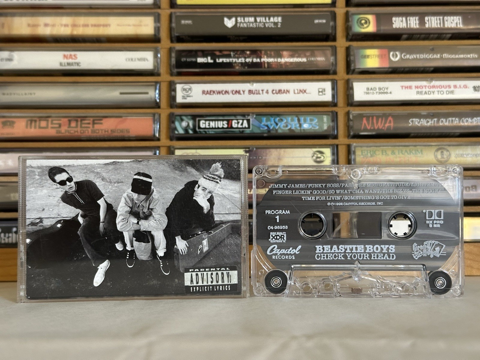 OG 1992 Check Your Head - Beastie Boys Cassette | Pass the Mic So What\'cha Want
