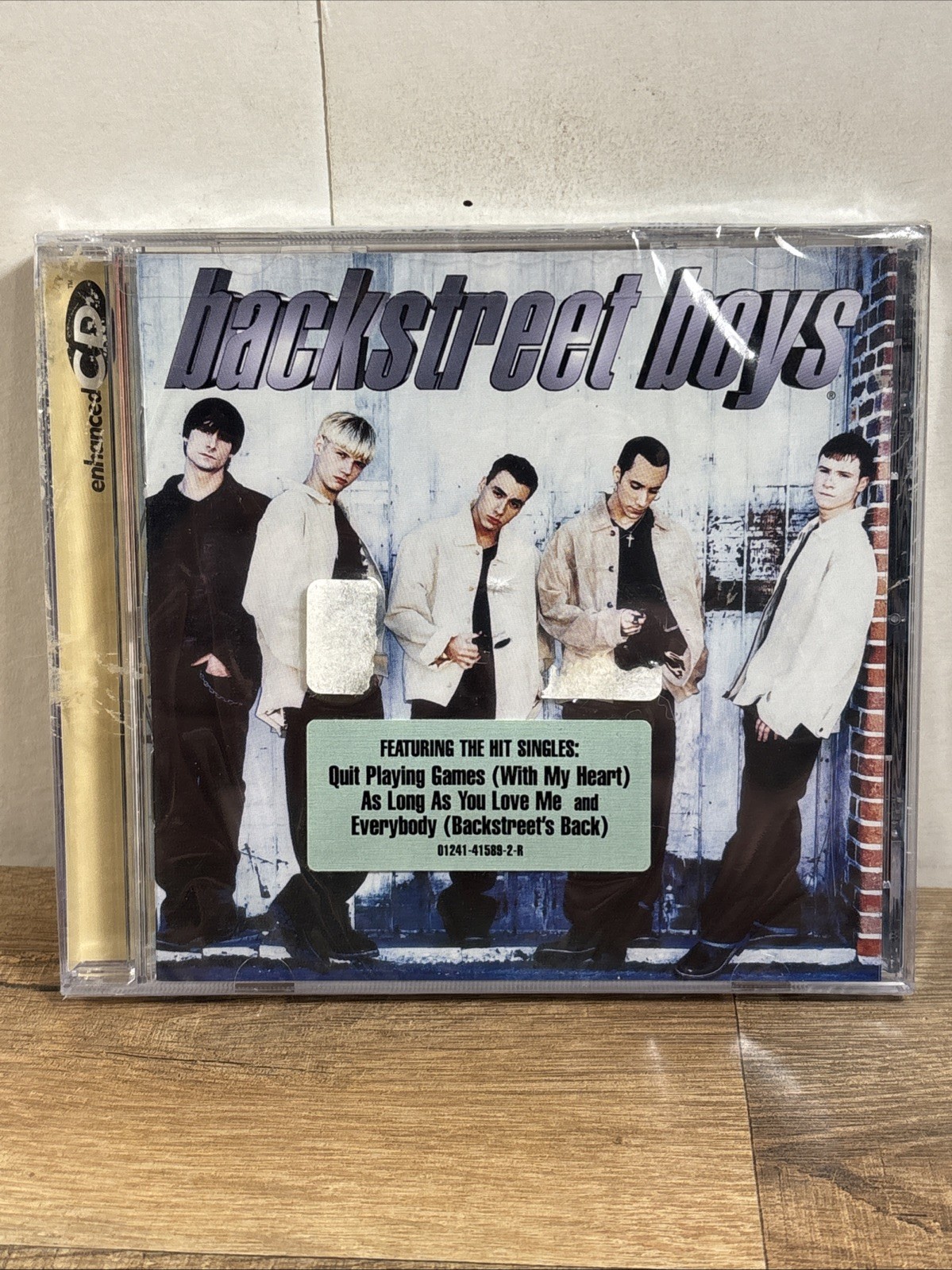 Backstreet Boys S/T Debut CD (Zomba 1997) Factory Sealed Original Sticker