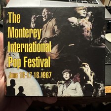 THE MONTEREY INTERNATIONAL POP FESTIVAL June 16-17-18 1967 (CD, 4 Discs) MINT picture