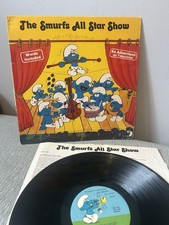 Vintage 1981 Smurfs All Star Show LP Vinyl Record ARI 1022 Original Lyric Insert picture