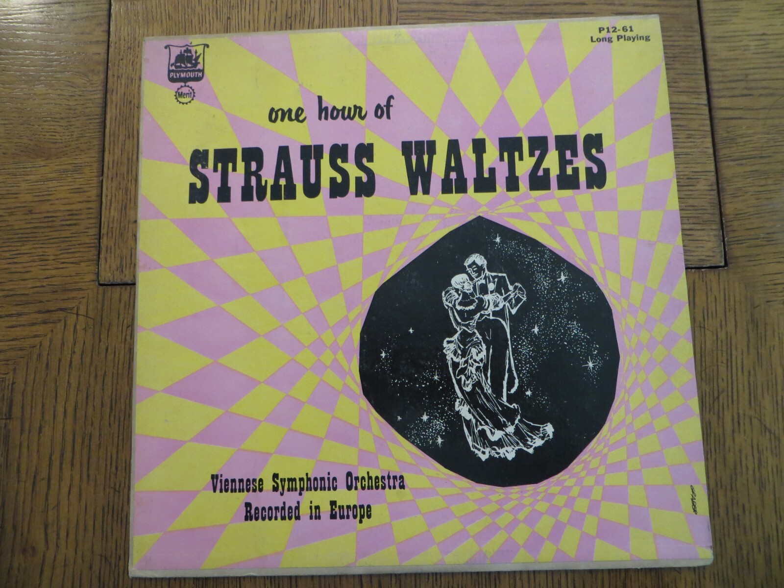 Viennese Symphonic Orch. – One Hour Of Strauss Waltzes - P12-61 Vinyl LP VG/VG