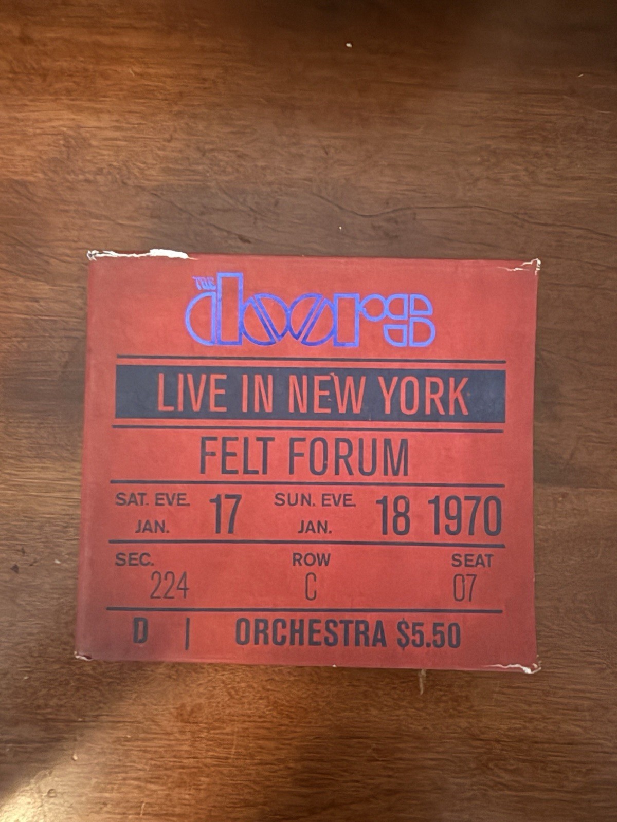 Live in New York by The Doors (CD, Nov-2009, 6 Discs, Rhino (Label))