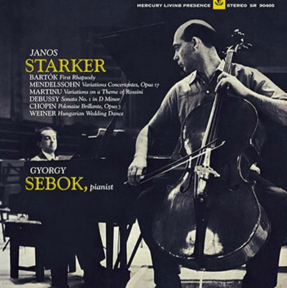 Janos Starker Gyorgy Sebok Bartók Mendelssohn Chopin 180g LP ANALOGPHONIC