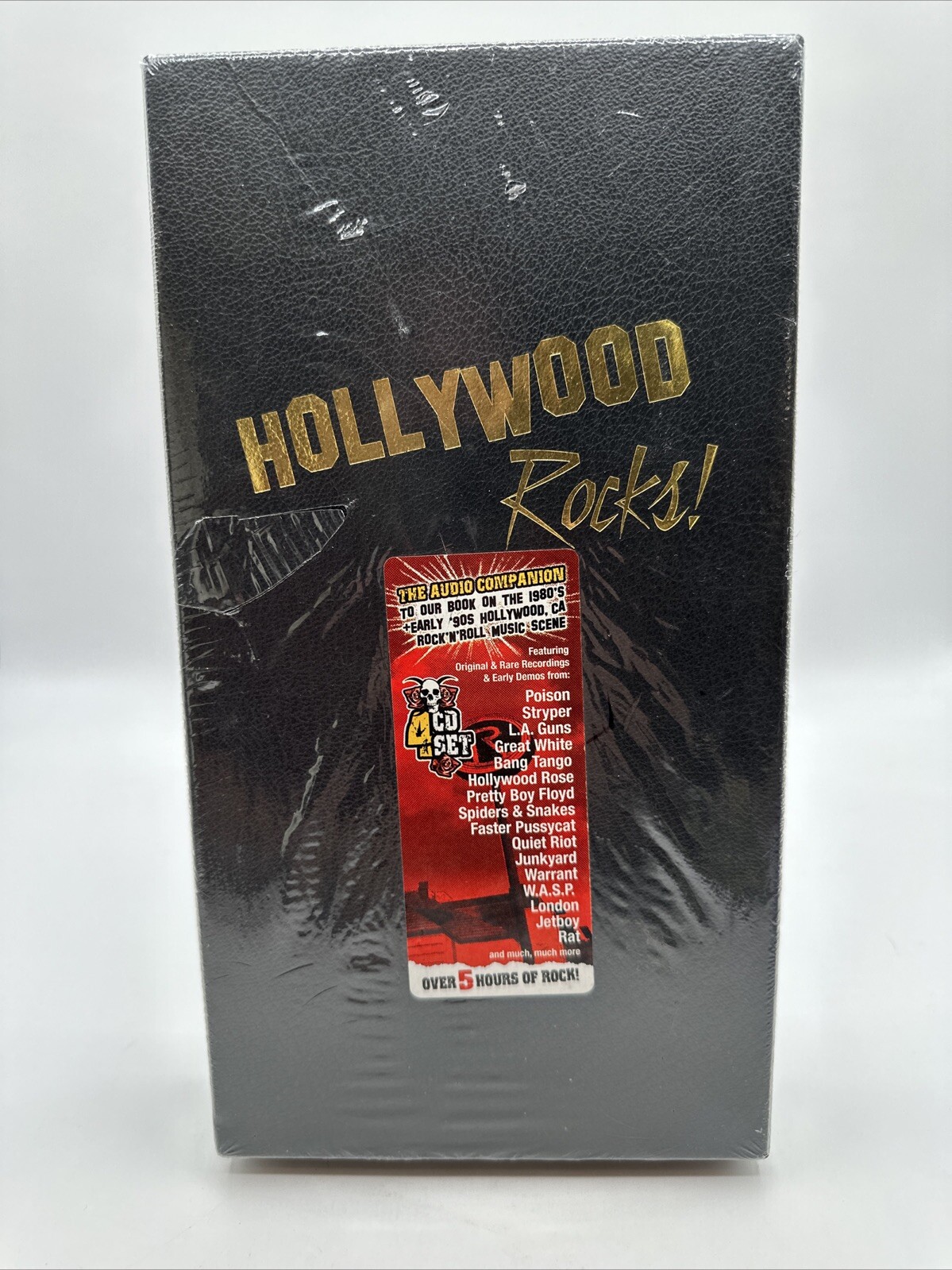 2005 deadline records HOLLYWOOD ROCKS 4 cd set great white stryper la guns - NEW