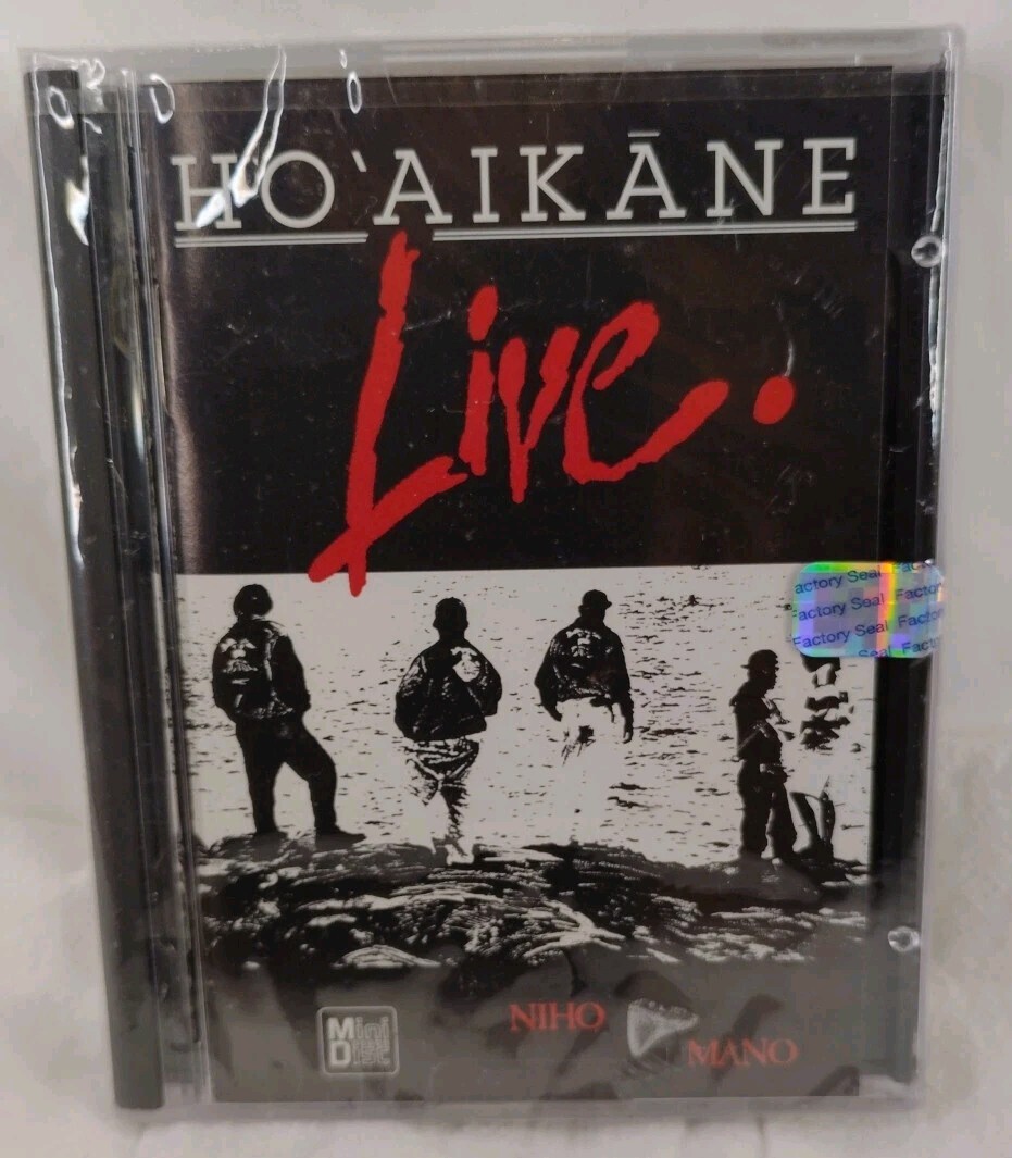 Ho\'aikane Live. MD MINIDISC Niho Mano 1992 Beyond Rare Read Description 🌺🌺🤙
