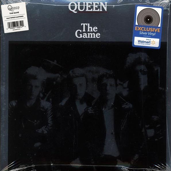 Queen The Game Half Speed Mastered Silver Colored Vinyl Remastered Foil Jacket