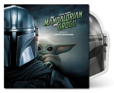 Ludwig Goransson Signed Star Wars The Mandalorian and Grogu Helmet Die-Cut Vinyl picture