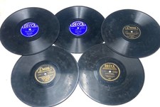 Vintage DECCA Vinyl Records lot of 5 Bing Crosby Helen Forrest Woody Herman picture