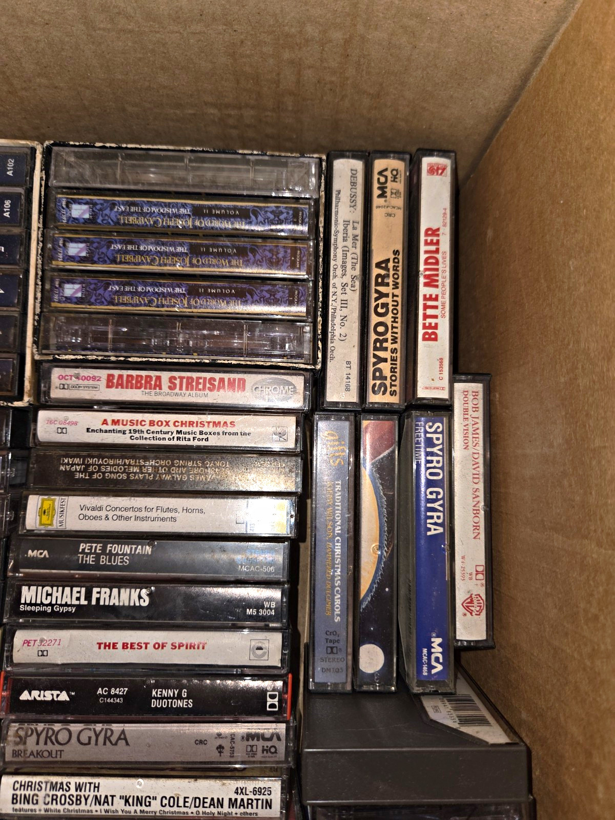 Vintage Cassette Tapes Lot Reggae, Bluegrass, Country, R&B, Gospel, Rock, Oldies