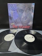 Rakim The Master 2lp Vinyl OG 1999 1st 'PROMO' Press EX/NM- Wax picture