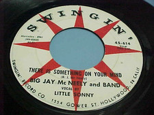BIG JAY MCNEELY - THERE IS SOMETHING ON YOUR MIND - EX/NM VINYL & EX AUDIO picture