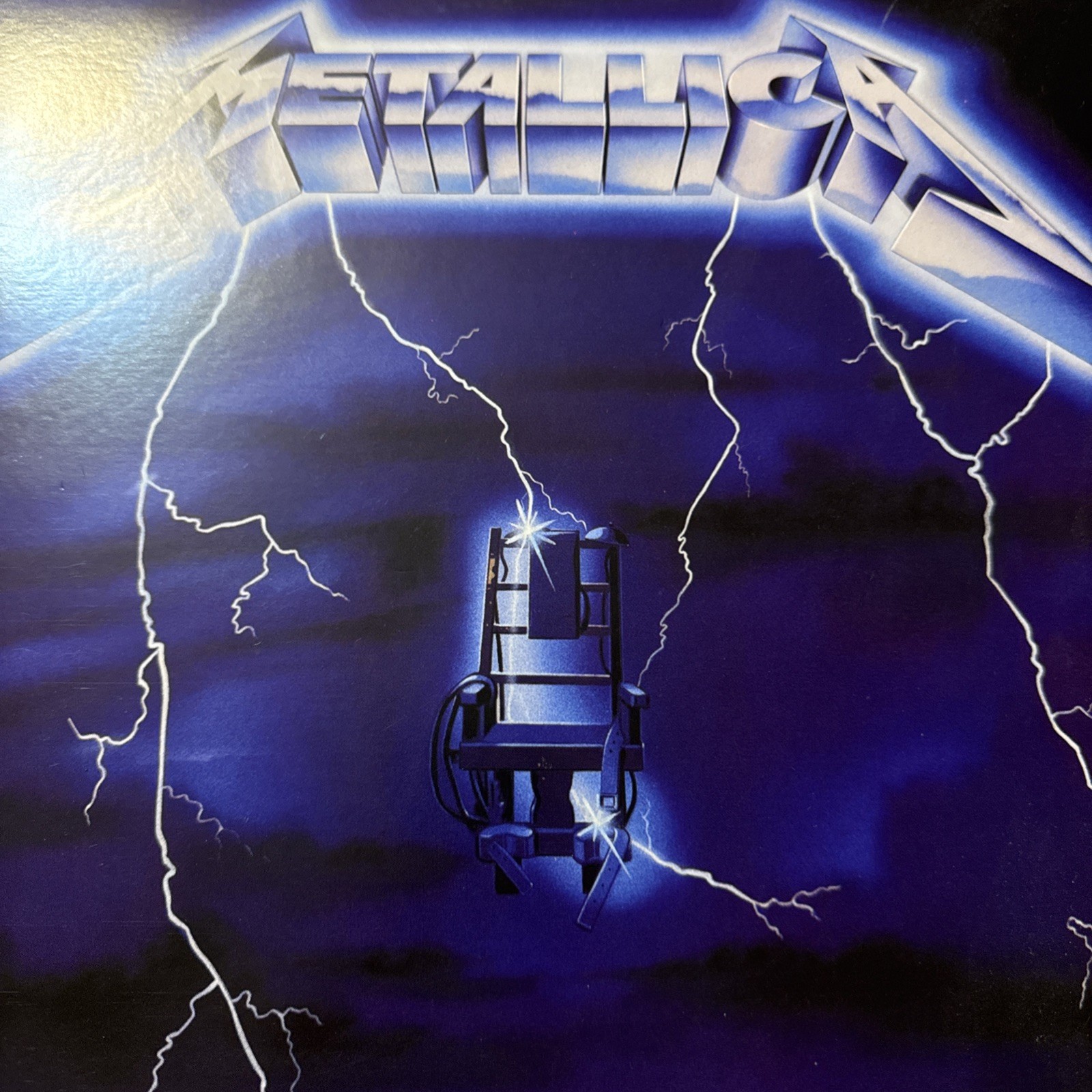 Metallica Ride The Lightning Vinyl LP, Black NEVER PLAYED