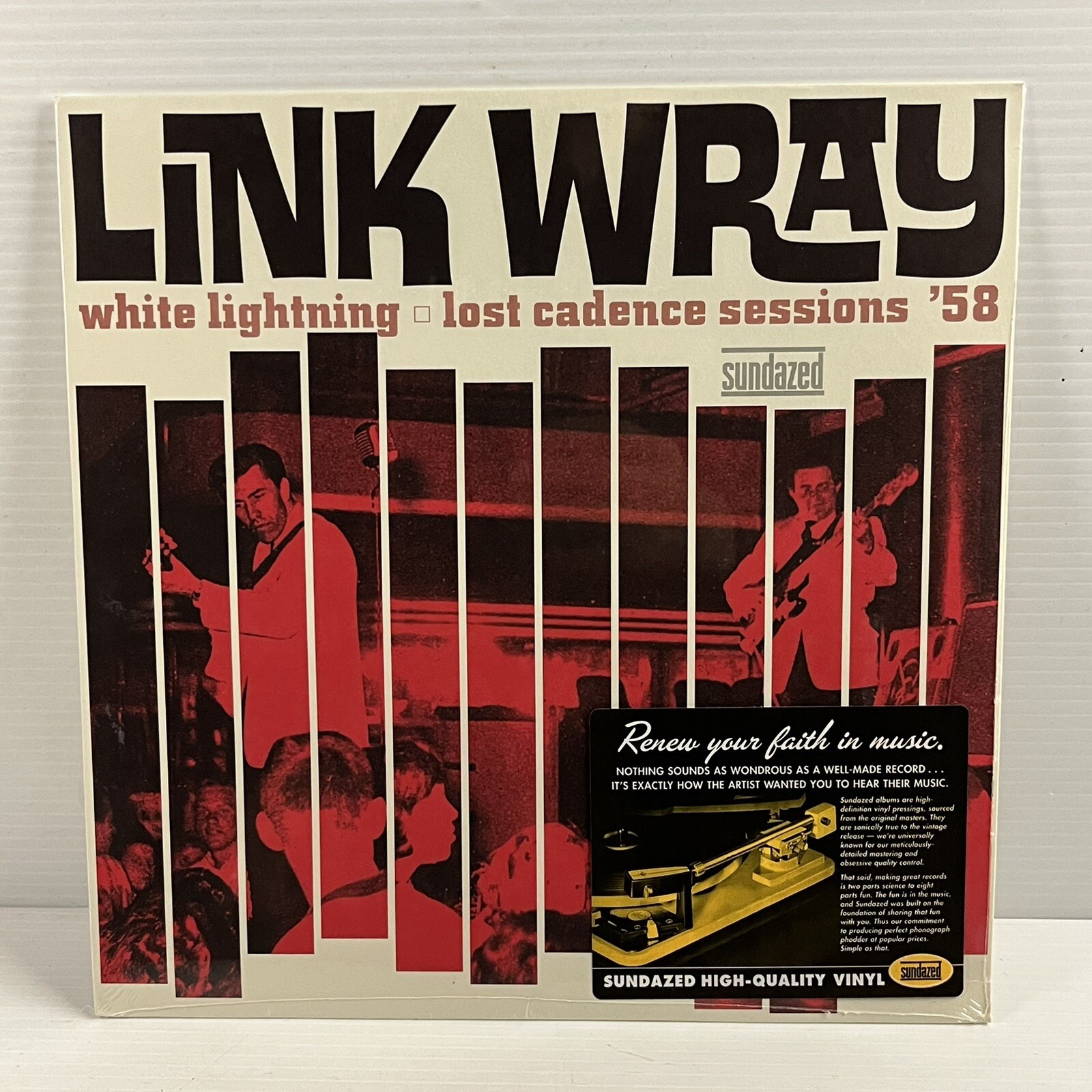 Wray, Link - White Lightning: Lost Cadence Sessions 58 LP (Record, 2017) NEW