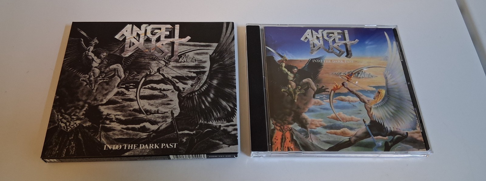 Angel Dust - Into The Dark Past (CD, 2020 High Roller Records) OOP w slipcover