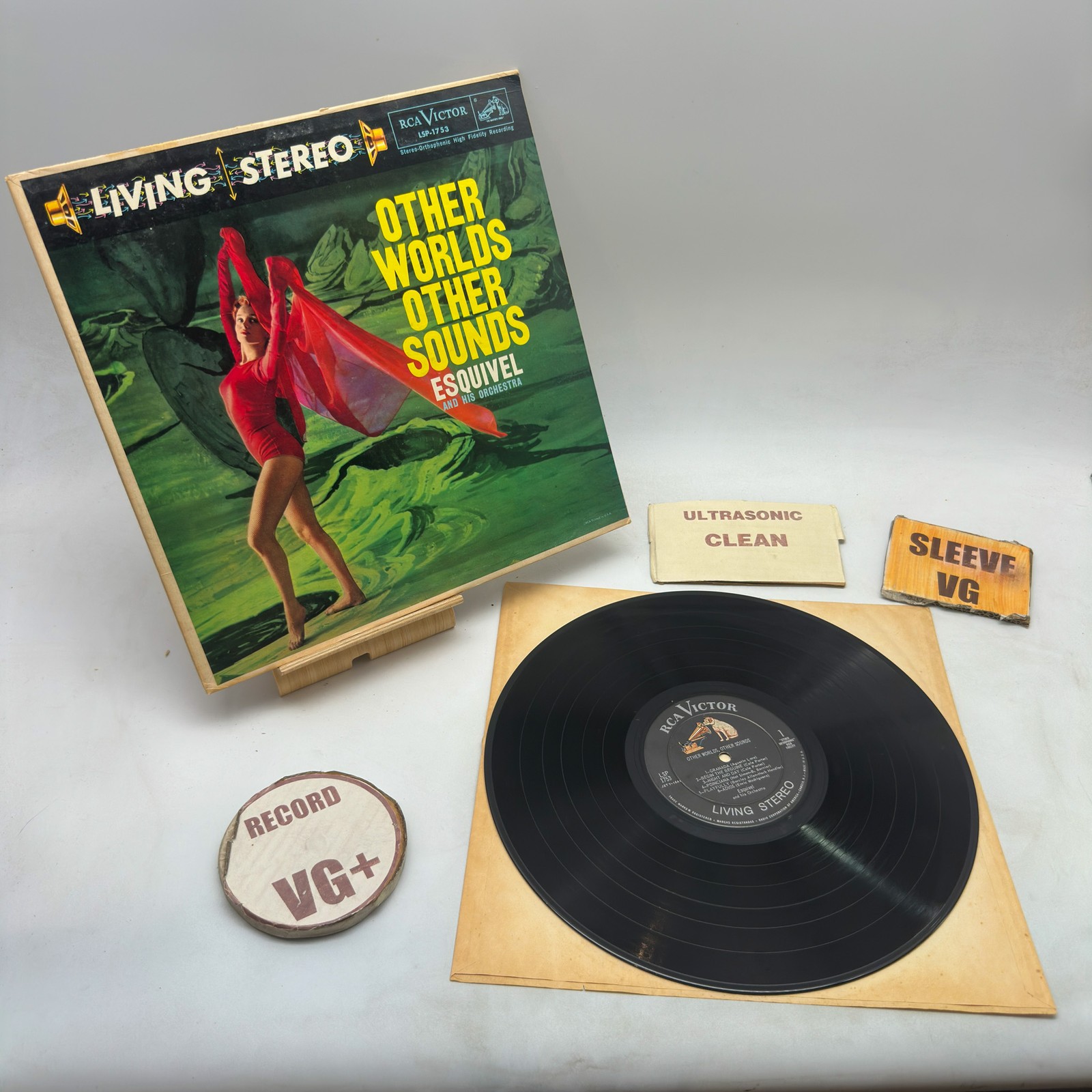 Esquivel And His Orchestra - Other Worlds Other Sounds VG+/VG 1958 Ultrasonic