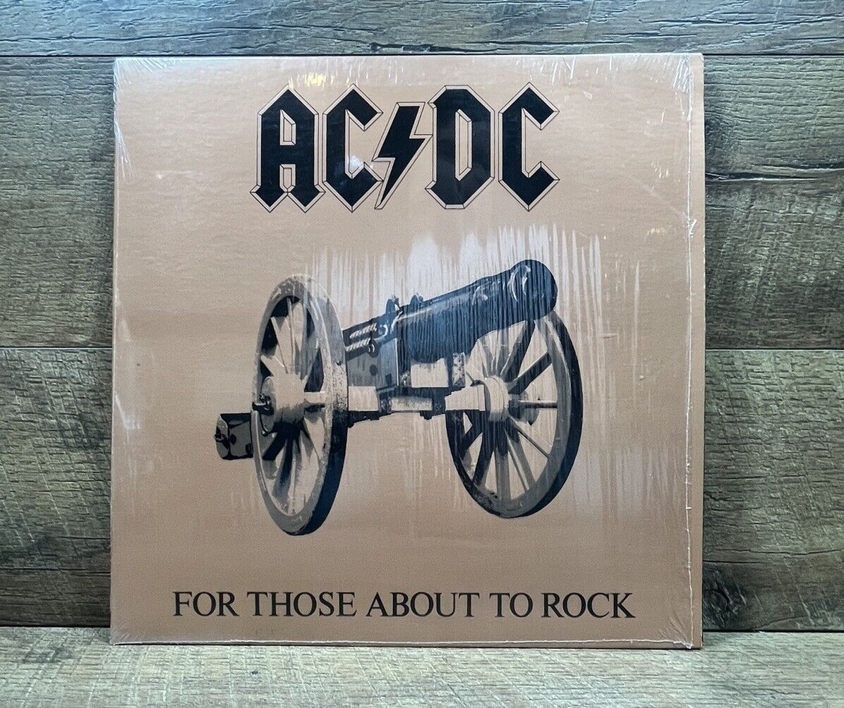 AC/DC  For Those About To Rock  1981 SD 11111 Atlantic  1st US Pressing w/Shrink