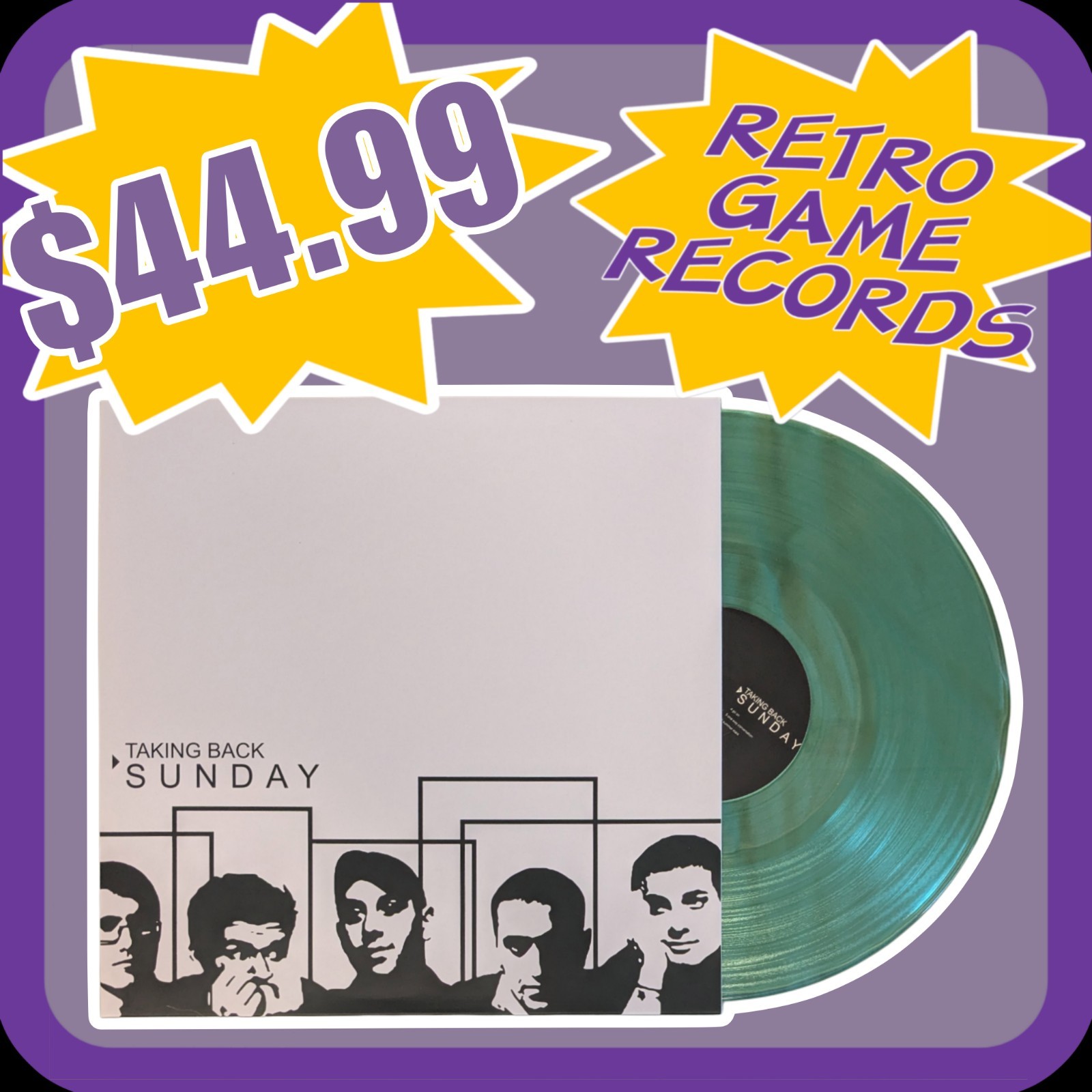 Taking Back Sunday Demo EP vinyl