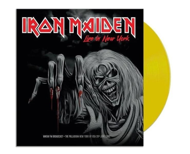 Iron Maiden – Live In New York LP 12