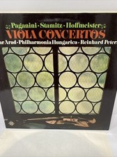 Paganini Stamitz Hoffmeister Viola Concertos Atar Arad NM Telefunken LP 6.42007 picture