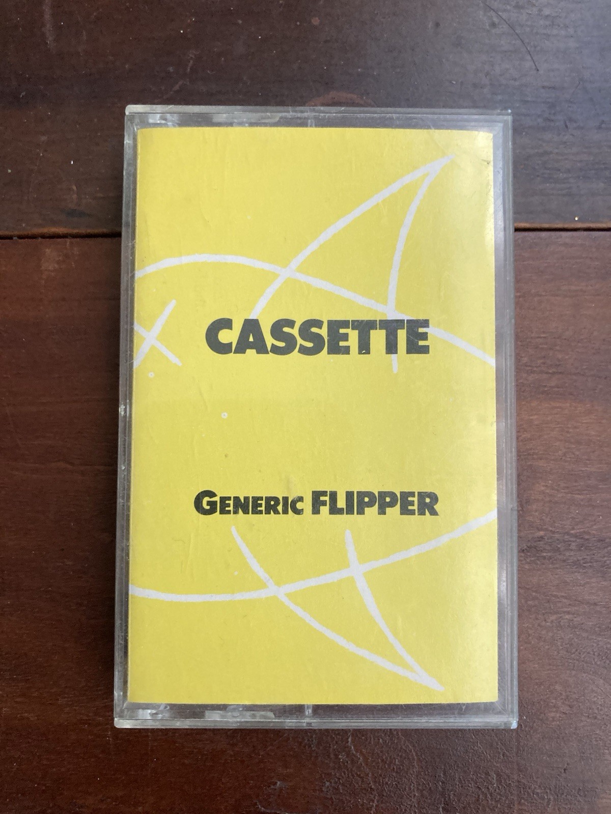 Flipper Generic Cassette Original Tape Vintage Punk Hardcore Nirvana Classic