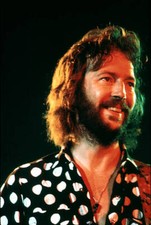 Eric Clapton performs with his Fender Stratocaster 1977 OLD MUSIC PHOTO 4 picture