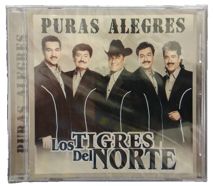 LOS TIGRES DEL NORTE PURAS ALEGRES CD COMPACT DISC BRAND NEW AND FACTORY SEALED